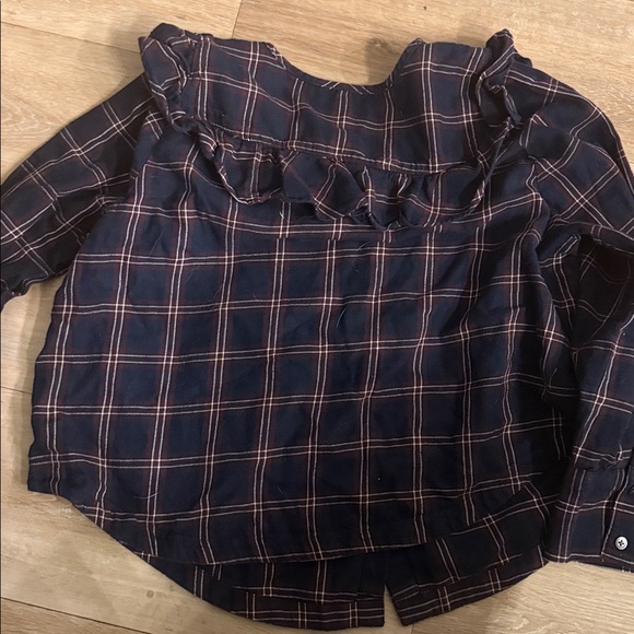 Madewell plaid blouse - Picture 4 of 4